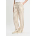 Semicouture Dame Bukser Beige M,