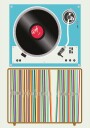 Vinyl Stack Plakat / 50x70cm