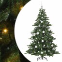  Kunstig sammensatt juletre med 300 LED med stativ 180 cm PVC