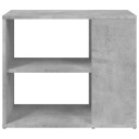 vidaXL Sideskap betonggrå 60x30x50 cm sponplate