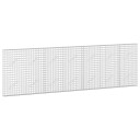 vidaXL Gabion med 3,5 mm Tråd og 5x5 cm Nett 350x10x100 cm