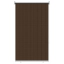 vidaXL Utendørs Rullegardin 90% UV-blokk Brun 80 x 230 cm HDPE