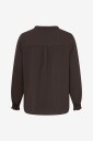 Only Carmakoma   Bluse carMetta Life V neck Top Wvn   Brun