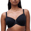 Chantelle BH EasyFeel Very Covering Underwired Bra Svart nylon C 85 Dame