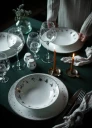 Wik & Walsøe Julemorgen Dyp Tallerken 20 cm i Porselen