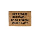 Rxs Dørmatte Coconut QUEEN