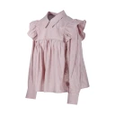 Ganni Dame Bluser & Skjorter Rosa XS,
