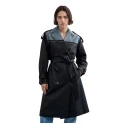 Desigual Dame Frakker Svart XL,