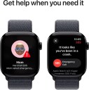 Apple Watch 10 42mm GPS+4G Alu Sport Loop Jet Black/Ink