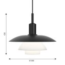 Louis Poulsen PH 5/5 Pendel Black/Opal