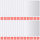 vidaXL Speilfliser 48 stk kvadrat glass