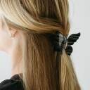 By Barb Butterfly Hair Claw Black