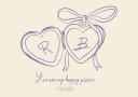 Personalized Couple Locke Plakat Plakat / 40x50cm