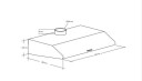 Scandomestic EMV 104 Skapintegrert Ventilator 173,8 m³/h Hvit