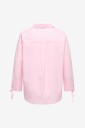 Only Carmakoma   Skjorte Caroregon Alva L/S String Shirt Wvn   Rosa