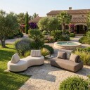 Sofa HOME4YOU Amore 2 seter Beige   Beige