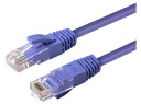 MICROCONNECT CAT6A UTP 2m Purple LSZH
