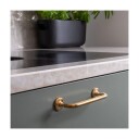BESLAG DESIGN HÅNDTAK JUBILEE 128MM MESSING 372006-41