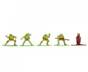 Jada Nanofigurer Turtles Multi Pack - 18 Deler Metall