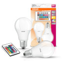 Osram Star+ E27 LED Lyspærer med Fjernkontroll 2-pk - Varmhvit 2700K