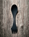 Light My Fire Spork original, spork STD Slatyblack