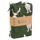 SK Home Sateng Sengesett 140x220 Elgen   Grønn Grønn 140x220