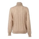 Filippo De Laurentiis Herre Strikkevarer Beige L,