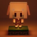 Paladone Minecraft Piglin Lampe 12 cm - Dekorativ Gadget med Varmt Lys