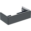Geberit One underskap 88,8x47 cm matt sort