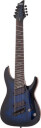 Schecter Omen Elite-8 MS Blå Burst