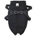 Vidaxl Hund Frakk Svart L36 Fleece Og Polyester