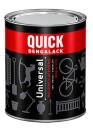 Quick bengalack universal hvit silkematt 075 liter