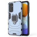 Samsung Galaxy M23/F23 Hybrid-Deksel med Ringholder Blå