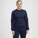 Aclima FleeceWool V2 Crewneck Woman Navy Blazer Navy Blazer S