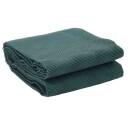 vidaXL Teppe til telt grønn 400 × 350 cm Polyester