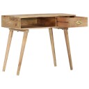 vidaXL Konsollbord 90x45x75 cm heltre mango
