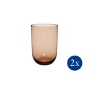 Villeroy & Boch Like longdrinkglass 38,5 cl 2-pakning Clay