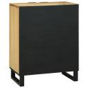  Skap   60 x 33,5 x 75 cm laget av solid mangotre.