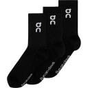 On Logo Sock High 3P Unisex Black 43 46