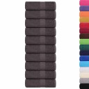  Gjestehåndklær FROGN 10 stk antrasitt 30x50 cm 360 gsm
