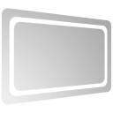 vidaXL Baderomsspeil med LED 80x50 cm