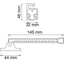 Vindusholder Habo 1224-2 Hvit