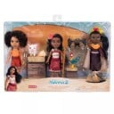 Disney Vaiana 2 Figursett m/ tilbehør Vaiana Loto og Matangi