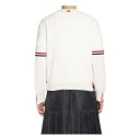 Thom Browne Herre Strikkevarer Hvit L,
