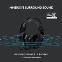 Logitech G733 Lightspeed Headset Svart