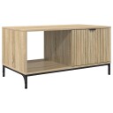 vidaXL Kaffebord Sonoma eik 90 x 49 x 46 cm Konstruert tre