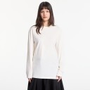 T skjorte Y 3 Logo Long Sleeve Long Sleeve Top Chalk White XL