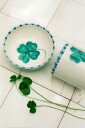 Rice Ceramic Bowl 13,4 cm Good Luck Clover