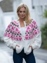 Viking Garn 2426 4 Pink Jakke