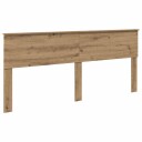  Hodegavl med hodegjerde Artisan Eik 200 cm Konstruert tre